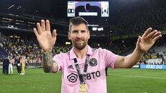 Los títulos a los que aspira Messi con Inter Miami en 2024