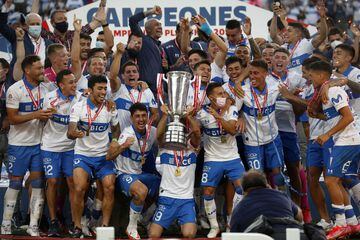 U.Católica (Chile): 4 títulos (2018, 2019, 2020, 2021).