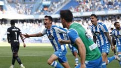 Diego Villares logr&oacute; ante el Tudelano su primer tanto con el Deportivo.