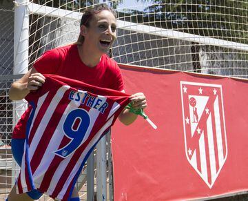Atlético Madrid Women's first league title - in pictures