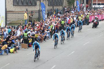 Movistar perdió más de 40 segundos en la primera etapa del Tour Colombia 2.1.