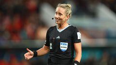Penso, 38, is the first ever US official to be appointed as the match referee for the final of either the women’s or men’s World Cup.