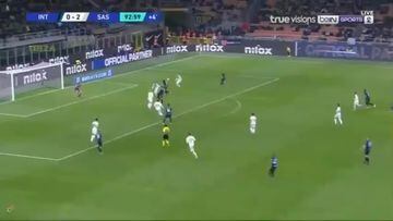 El esfuerzo de Sánchez y Vidal no fue suficiente para el Inter