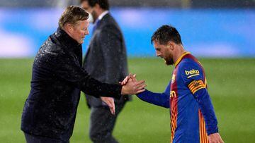 Messi: Barcelona boss Koeman lauds "best player in the world"