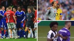 Red cards in Champions League finals: Lehmann, Drogba, Cuadrado