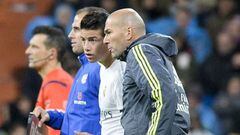 James Rodr&iacute;guez y Zidane