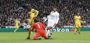 0-3. Blaise Matuidi marcó el tercer gol tras un error en el bloqueo de un balón de Keylor Navas.

