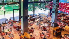 Los hermanos Messi e Iglesias han inaugurado su restaurante Bellavista del Jard&iacute;n del Norte, un macroespacio gastron&oacute;mico de 2000m&sup2; dise&ntilde;ado para tomar algo a cualquier hora del d&iacute;a. Instagram @bellavistabcn 