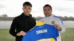 Zeballos renovó con Boca hasta 2026