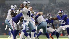Dak Prescott lanza tres pases de touchdown ante New York, los Dallas Cowboys logran su cuarta victoria consecutiva y lucen como contendientes en la NFC.