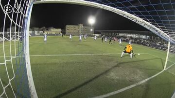 Cómo fueron los ocho goles del Huracán Melilla-Levante investigado 