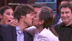 Ainhoa Arteta a lo Tamara Falcó: su apasionado beso a Jordi Cruz en 'MasterChef'