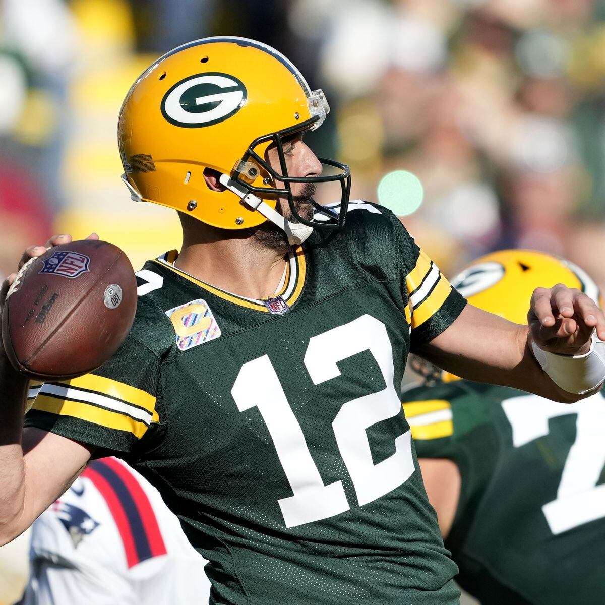 QB Aaron Rodgers reaches 500 career touchdowns for Packers