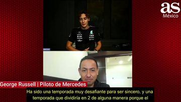 George Russell sobre el GP de México: “Me parece que en esta parte del mundo es muy emocionante”
