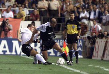 Zidane con Curro Torres. 