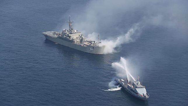 El destructor iraní ‘Alborz’ llega al Mar Rojo