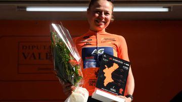 Justine Ghekiere, campeona de la Setmana Ciclista.