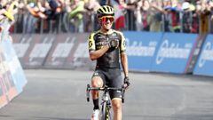 Esteban Chaves, ganador de la etapa 19 del Giro de Italia.
