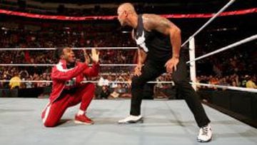 El actor y luchador retornó a un ring de la WWE después de 10 meses.