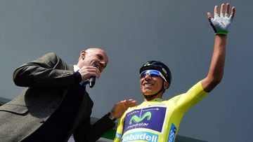 Nairo Quintana y su primera victoria del a&ntilde;o.
