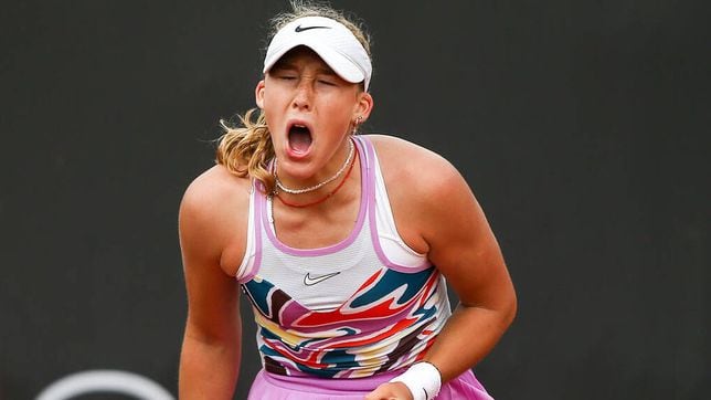 Andreeva, de 15 años, elimina a Fernandez, finalista del US Open 2021