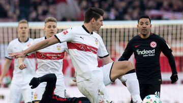 Marco Fabián no pudo evitar la derrota del Eintracht Frankfurt