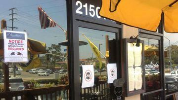 Basilico&rsquo;s Pasta e Vino, un restaurante en Huntington Beach, California, pide a sus clientes &quot;pruebas de no vacunaci&oacute;n&quot;, as&iacute; como quitarse la mascarilla antes de ingresar.
