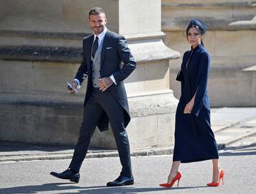 David Beckham y Victoria Beckham. 