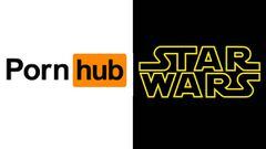 Star Wars recibe un gui&ntilde;o de Porn Hub por su d&iacute;a