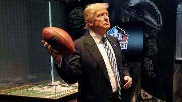 La NFL llamaba a Donald Trump "mercachifle de mierda"