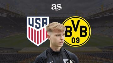 Borussia Dortmund quiere seguir el camino trazado con Christian Pulisic y Giovanni Reyna. Cole Campbell cuenta con las nacionalidades estadounidense e islandesa.