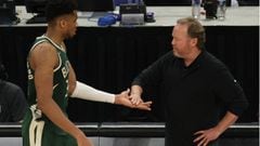 The Milwaukee Bucks were the top seed in the Eastern Conference before being defeated by the 8-seed Miami Heat in the first round of the playoffs.