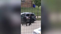 El video que impacta a USA: policía disparó 7 veces a un hombre negro por la espalda