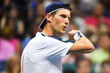 Andreas Seppi couldn't cope with some of the forehands from Nadal.