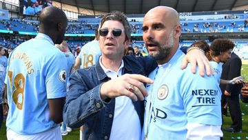 El mítico músico británico, Noel Gallagher, hizo una insólita promesa al City en caso de que se proclamen campeones de UEFA Champions League frente al Inter.