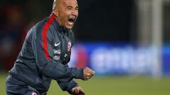 El entrenador de Chile Jorge Sampaoli 