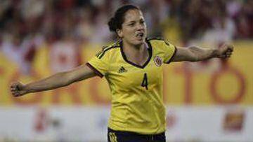 Diana Ospina hizo el 1-0 para Colombia.