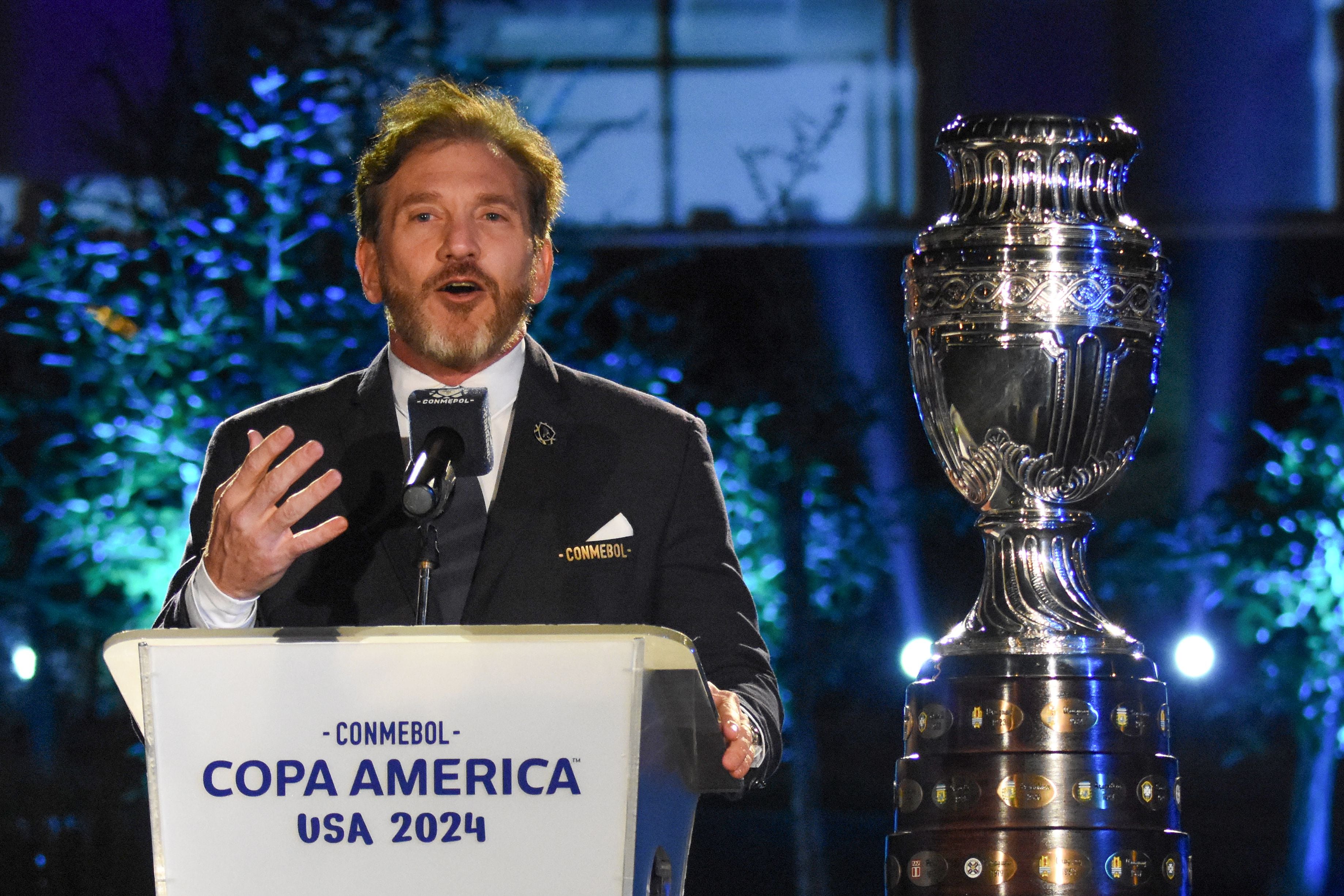 Alejandro Dominguez, presidente de Conmebol: “El sorteo es el verdadero inicio de la Copa América”