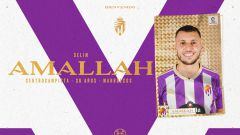 Amallah refuerza el centro del campo del Real Valladolid