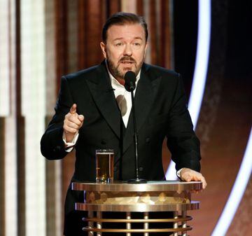 El actor causó polémica debido a su discurso inicial en la ceremonia de los Golden Globes.