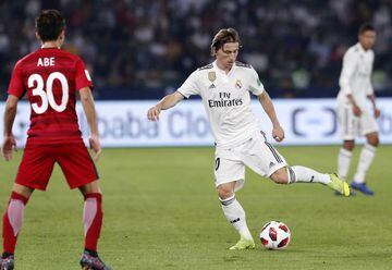 Luka Modric in action at the Club World Cup.