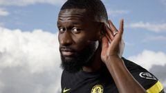 Antonio Rudiger, the Chelsea and Germany footballer, poses for a portrait at the Chelsea training ground near Cobham on October 25th 2021 in Surrey, England (Photo by Tom Jenkins/Getty Images)
 PUBLICADA 24/04/22 NA MA13 3COL
 PUBLICADA 27/04/22 NA MA11 3