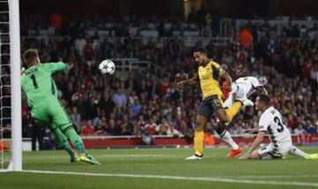 Arsenal enfrentó a Basel en la segunda jornada del Grupo A de la Champions League. Ospina y Balanta fueron titulares.