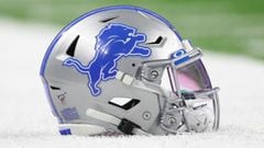 Detroit Lions helmet.