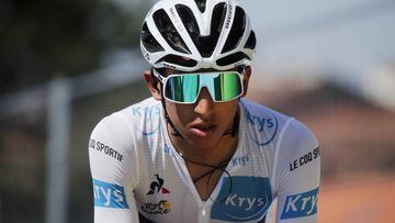 Egan Bernal habl&oacute; tras la etapa 8 del Tour de Francia 