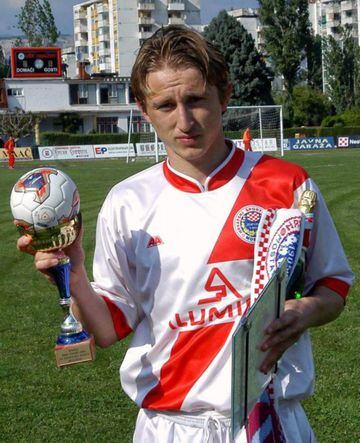 Modric played for HŠK Zrinjski Mostar in 2003/04.
