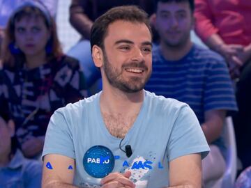 Pablo Díaz y el dinero que ha gastado del bote de ‘Pasapalabra’. Fuente: Atresmedia.