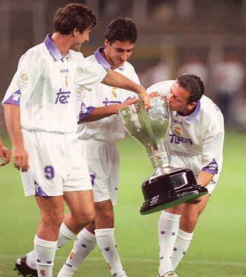 Con Capello llegaron los delanteros balcánicos Mijatovic, y Davor Suker, que junto a Raúl formaron un tridente ofensivo que marcó cerca del 75% de los goles del equipo en la campaña 96/97