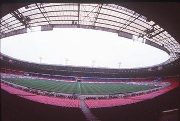 Estadio de Wembley. en marzo de 1997.