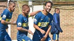 Sebasti&aacute;n P&eacute;rez, jugador de Boca Juniors
